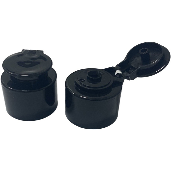 Flip top cap shampoo cap