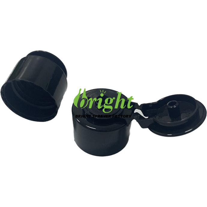 Flip top cap shampoo cap