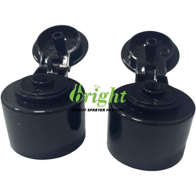 Flip top cap shampoo cap